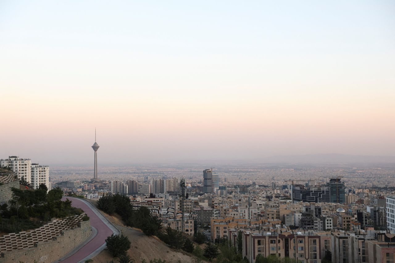 A view of Tehran, Iran, on Monday.