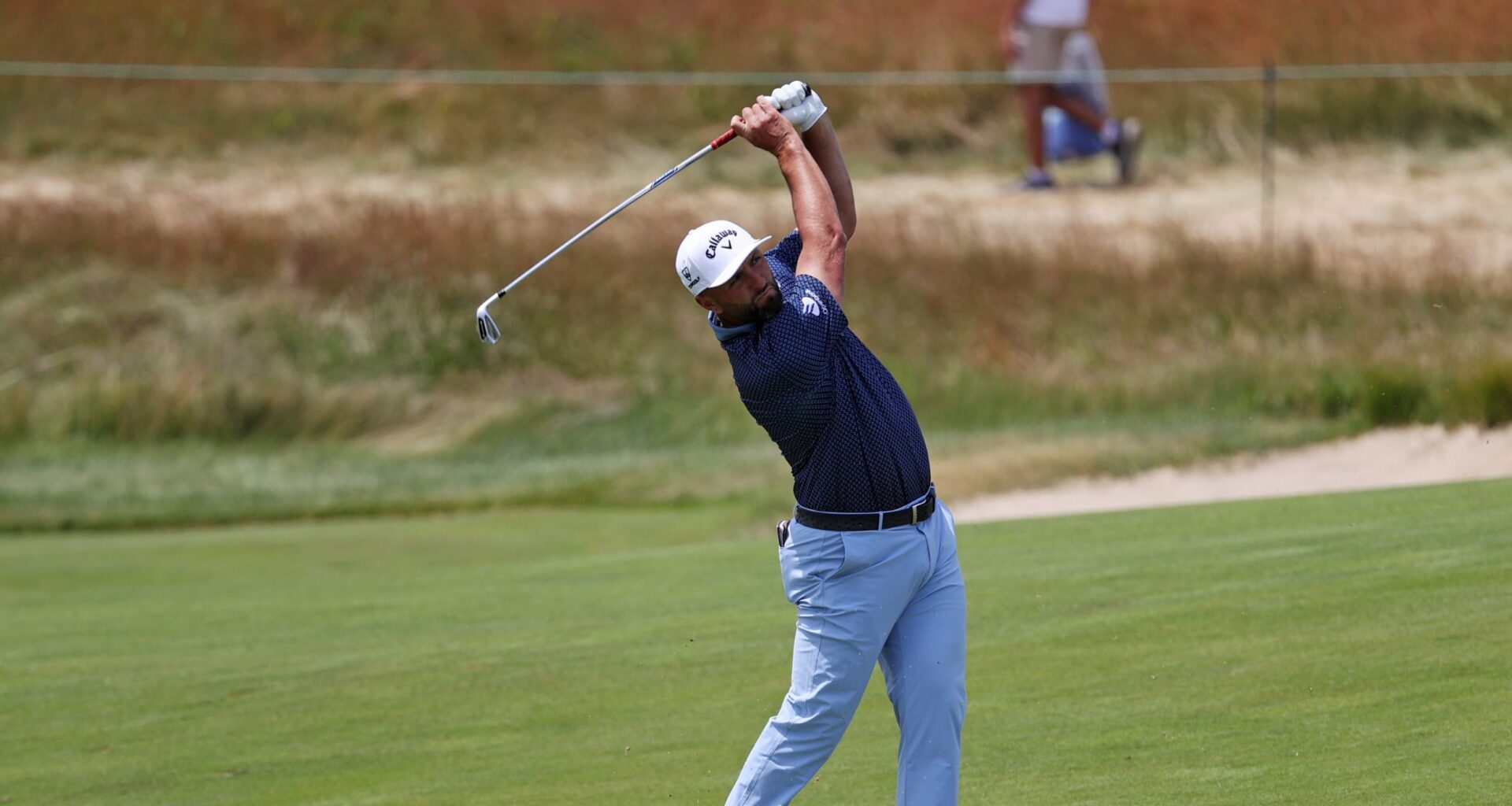 Jon Rahm drops f-bomb following missed birdie putt at U.S. Open