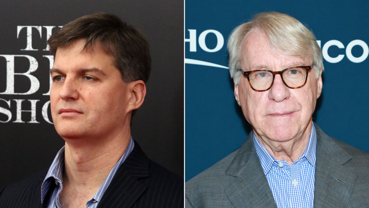 (L-R): Michael Burry, James Chanos.