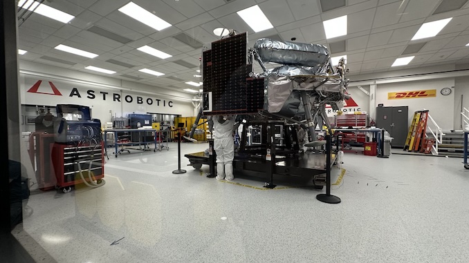 Astrobotic showcases Griffin-1 lander ahead of environmental testing in California – Spaceflight Now