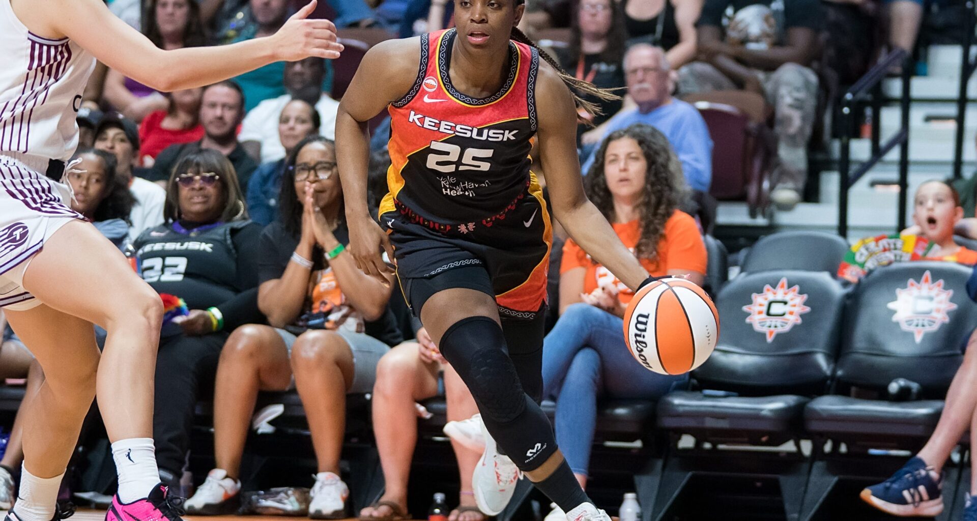 Kennedy Burke is learning a new role with the Sun