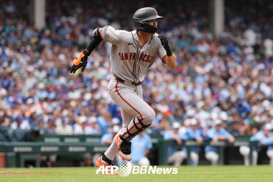 San Francisco Giants outfielder Lee Jung-hoo. /AFPBBNews=NEWS1