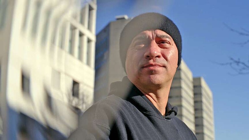 Manolo Betancur, a Columbian native and owner of Manolo's Bakery in Charlotte, North Carolina, is shown in this still from The Changebaker, one of eight documentary shorts to be shown at the Arkansas School for Mathematics, Sciences, and the Arts tonight at the final stop on the Hot Springs Documentary Film Festival's America250 Screening Series. (Courtesy HSDFF)