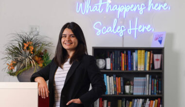 Tech startup BuildQ founder and CEO Maryssa Barron is photographed Friday, May 8, 2026, in Las ...