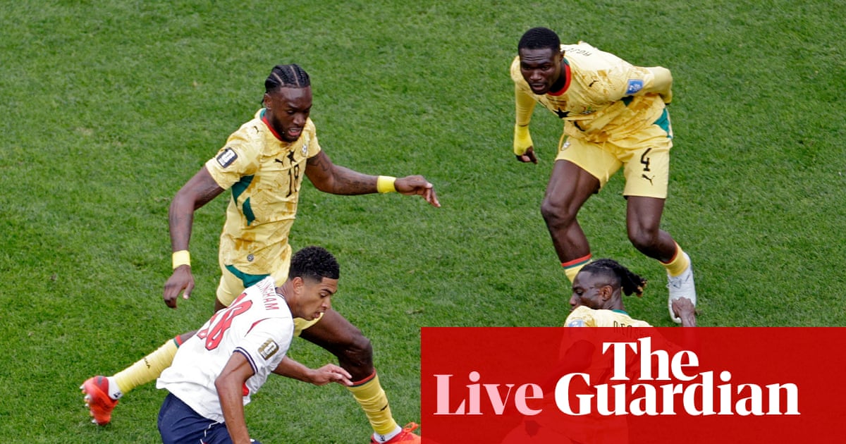 England v Ghana: World Cup 2026 – live | World Cup 2026
