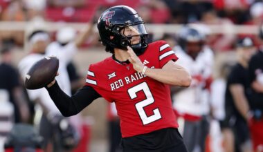 Brendan Sorsby Will Reportedly Enter NFL Supplemental Draft, Former Texas Tech QB Releases Statement