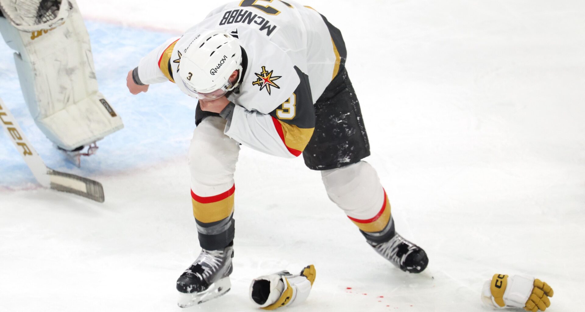 Brayden McNabb's Injury Status Updated by Golden Knights' Tortorella, Took 87 MPH Puck to Face