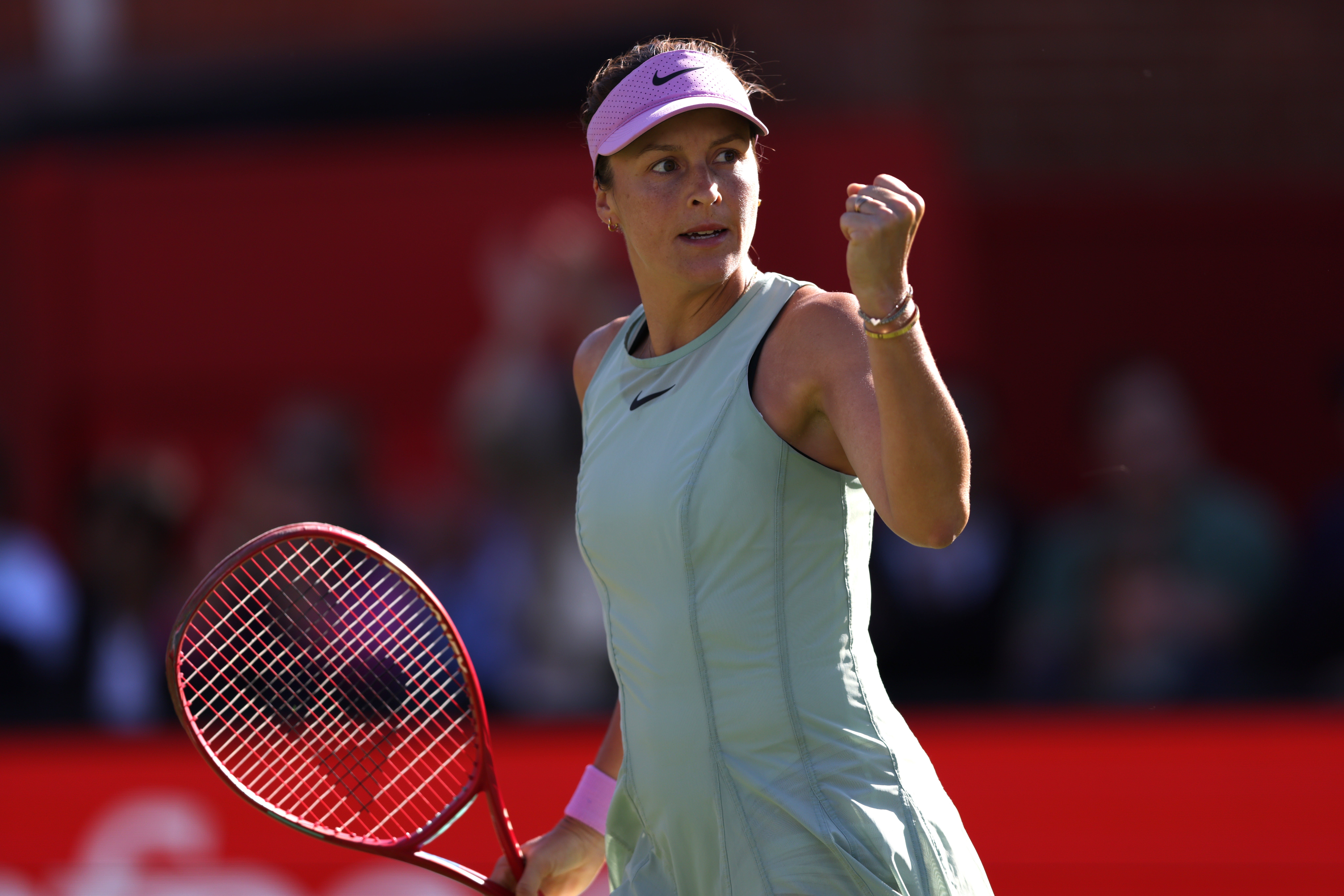 Defending champion Tatjana Maria was forced to go through qualifying at Queen's after the tournament did not grant her a wildcard