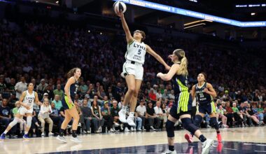 Watch Paige Bueckers-Olivia Miles Heated Exchange in Video During Lynx vs. Wings