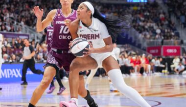 Angel Reese Tackled, Isabelle Harrison Ejected in Video of WNBA Scuffle During Dream vs. Tempo
