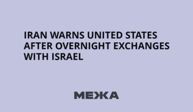 Iran warns United States after overnight exchanges with Israel | Ukraine news