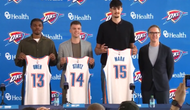 Oklahoma City Thunder welcome new rookies