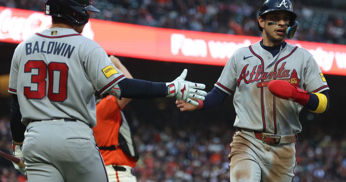 Dubon's 2 hits and 2 runs against former team leads Braves over Giants 3-1 :: WRAL.com