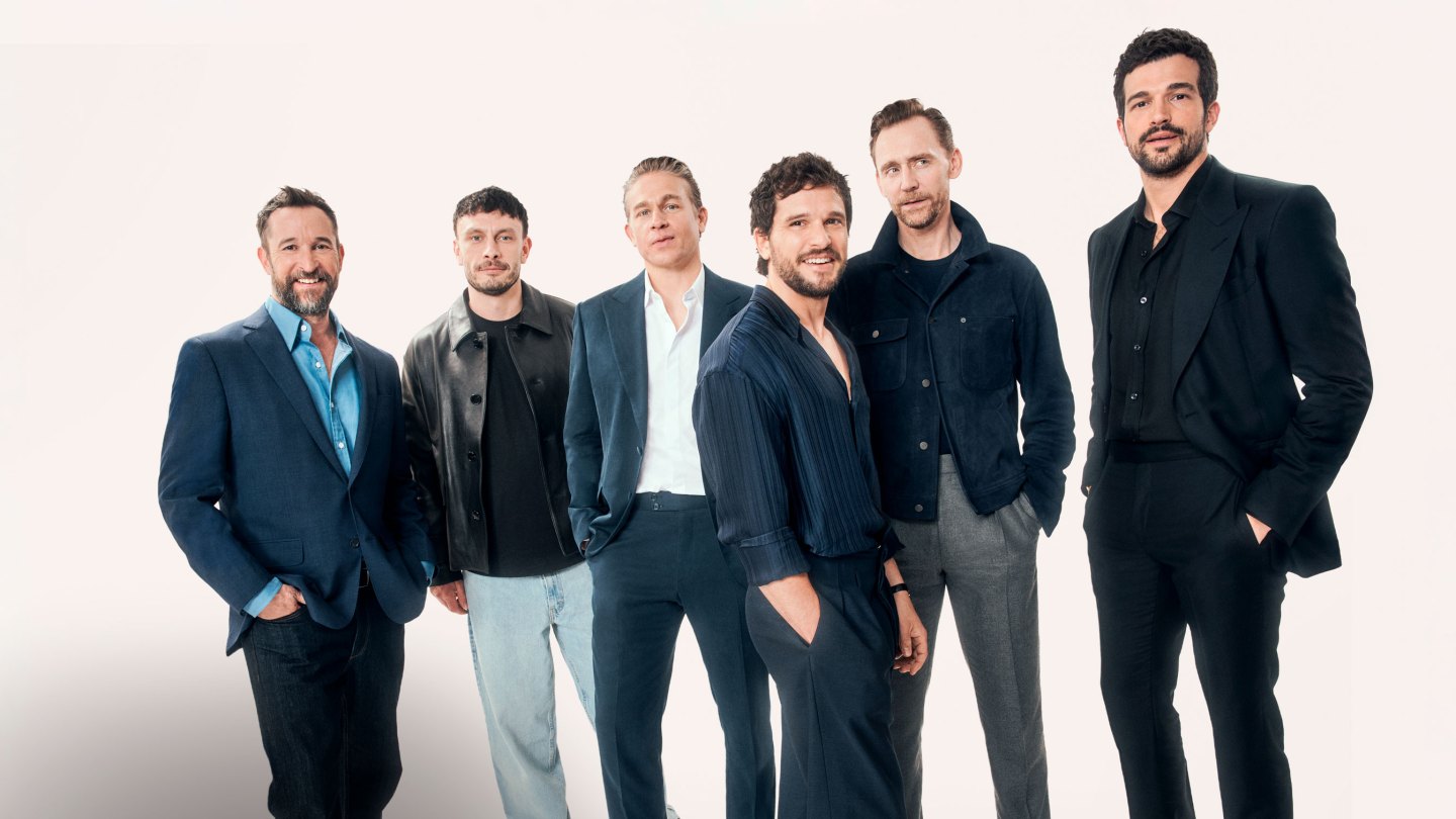 Noah Wyle, Kit Harington, Charlie Hunnam and Drama Actor Roundtable