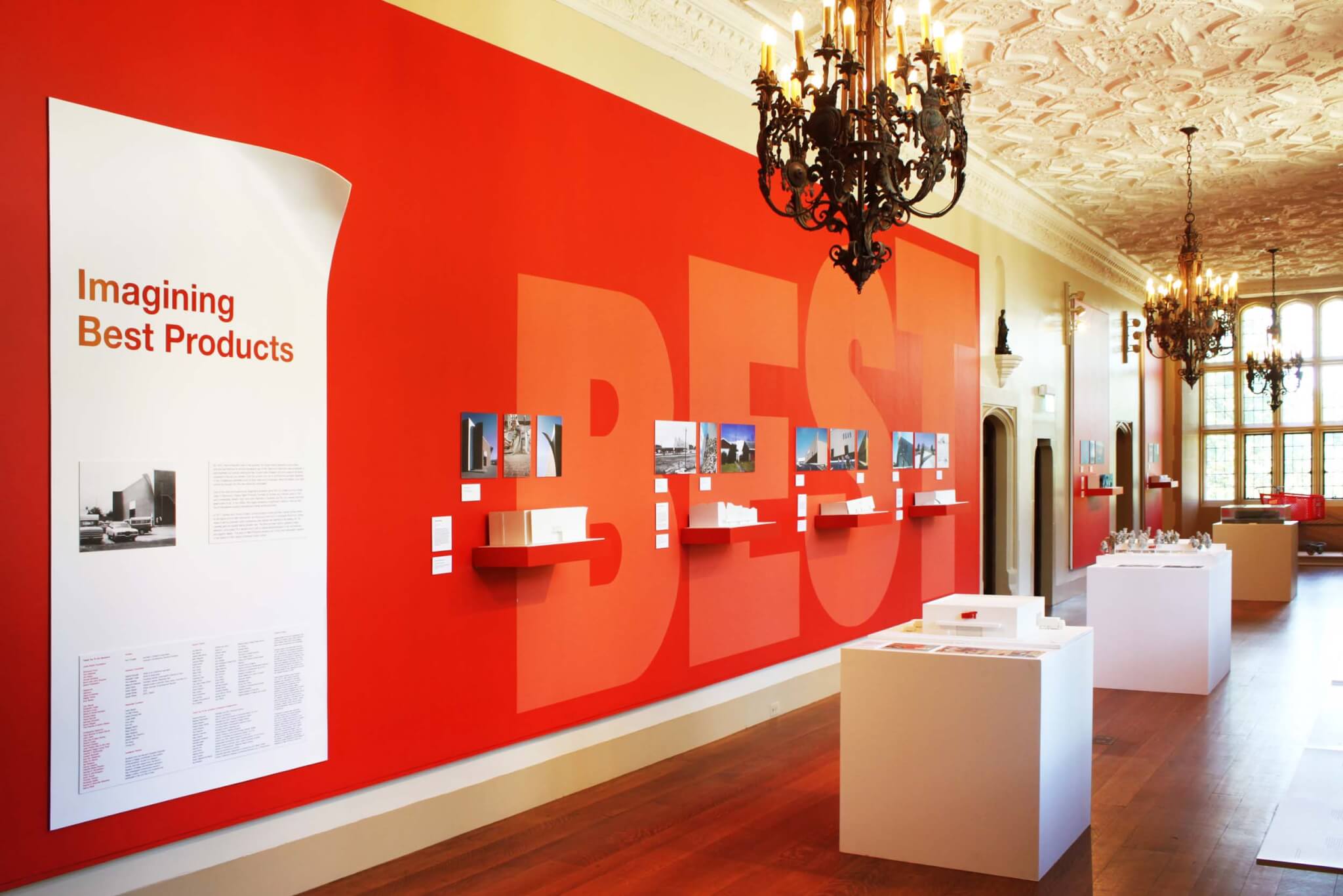 exhibition view of Best stores show