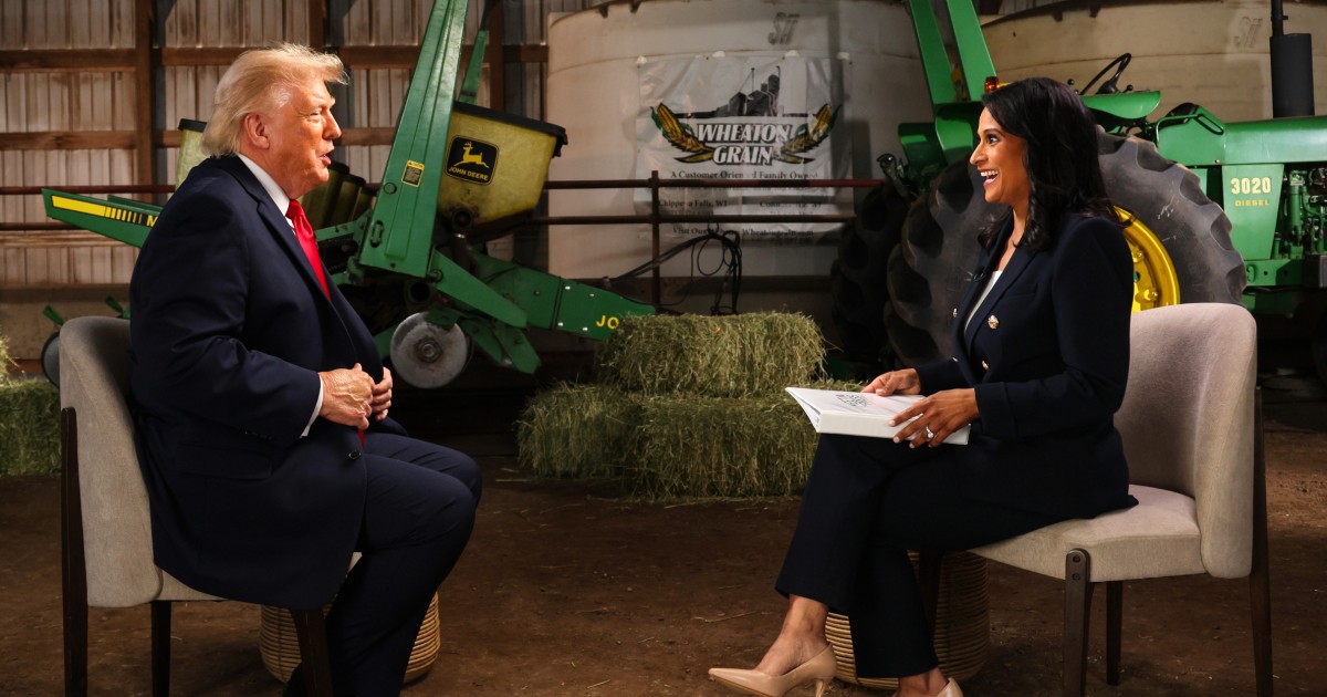 Read the transcript: Trump interviewed by NBC News’ ‘Meet the Press’ moderator Kristen Welker