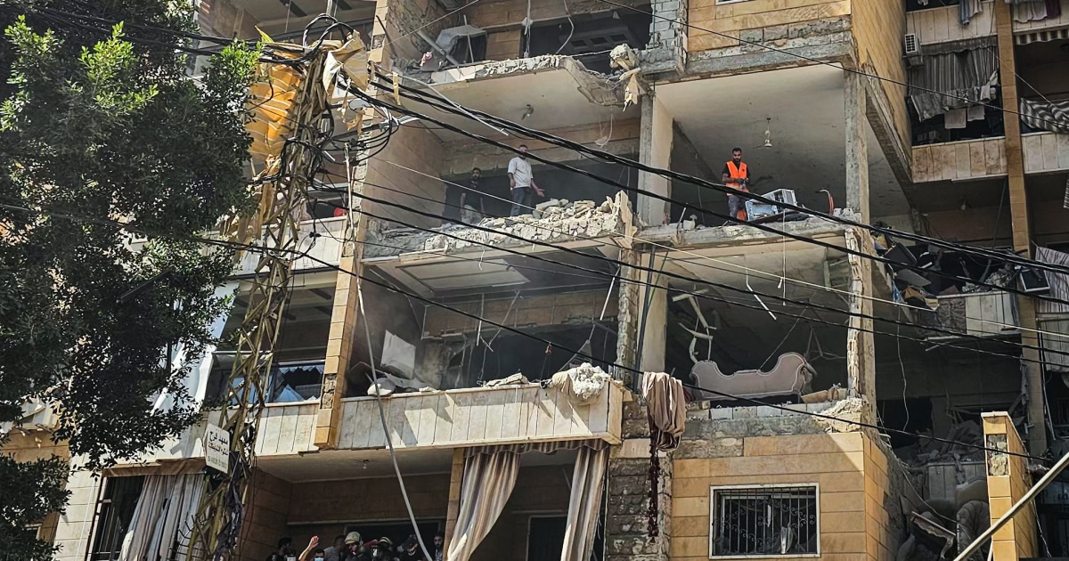 Israel says Iran launched missiles toward it after Beirut strikes