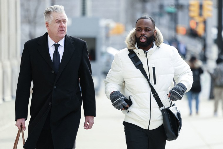 De'niro Laster and his lawyer arrive for his arraignment hearing at Brooklyn Federal Court on Dec. 8, 2025 in New York.