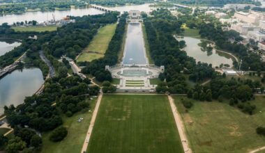 Authorities investigate giant ‘8647’ markings on National Mall