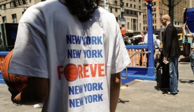 One win away from glory, Knicks fans don’t want to miss the moment — or jinx it