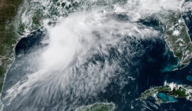 Tropical Storm Arthur becomes first named storm of the season, bringing flash flood threats