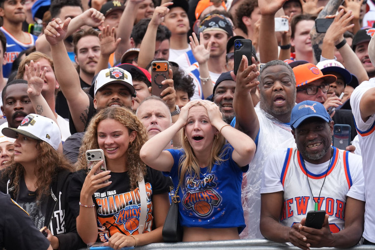 Knicks Championship Parade Basketball