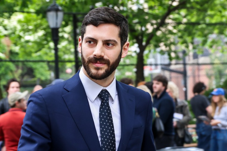 US Congressional Candidate Alex Bores Attends "Workers for Bores" Day Of Action
