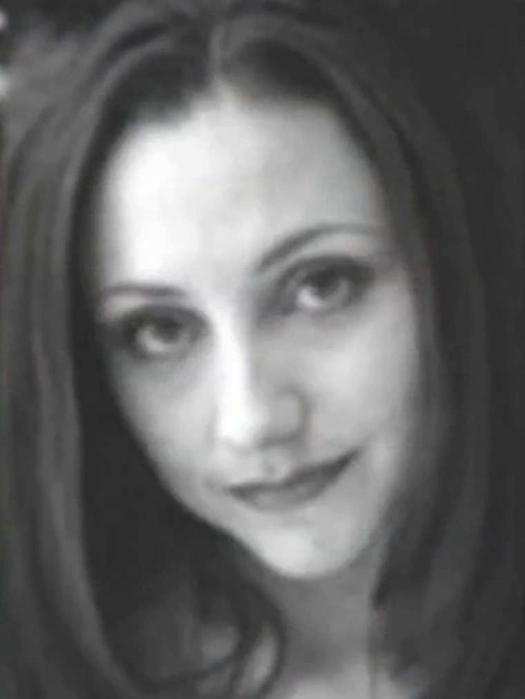 Bernadette Vander Meer black and white close up face image