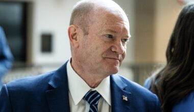 Delaware Sen. Chris Coons injured in multi-car crash, his office says