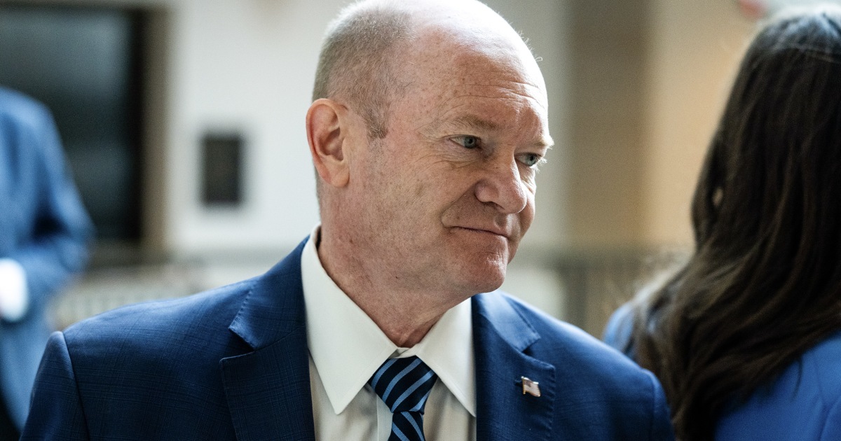 Delaware Sen. Chris Coons injured in multi-car crash, his office says