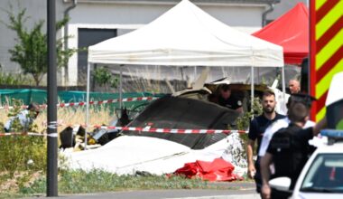 Eleven people killed in parachutist plane crash in France, local officials say