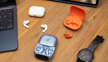 The three sets of earbuds I reach for