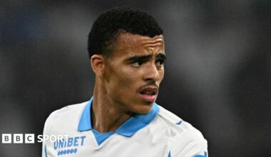 Mason Greenwood in action for Marseille