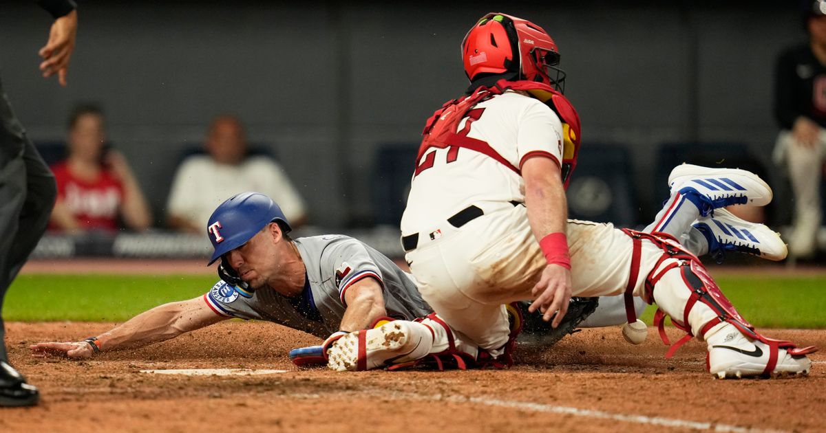Cameron Cauley makes splash in big league debut as Rangers top Guardians 6-3 for 5th straight win :: WRAL.com