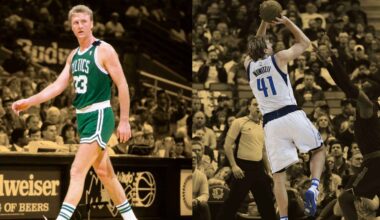"Man, he looked like Larry on that play" - Bill Simmons drew early 2000s comparisons between Dirk Nowitzki and Larry Bird
