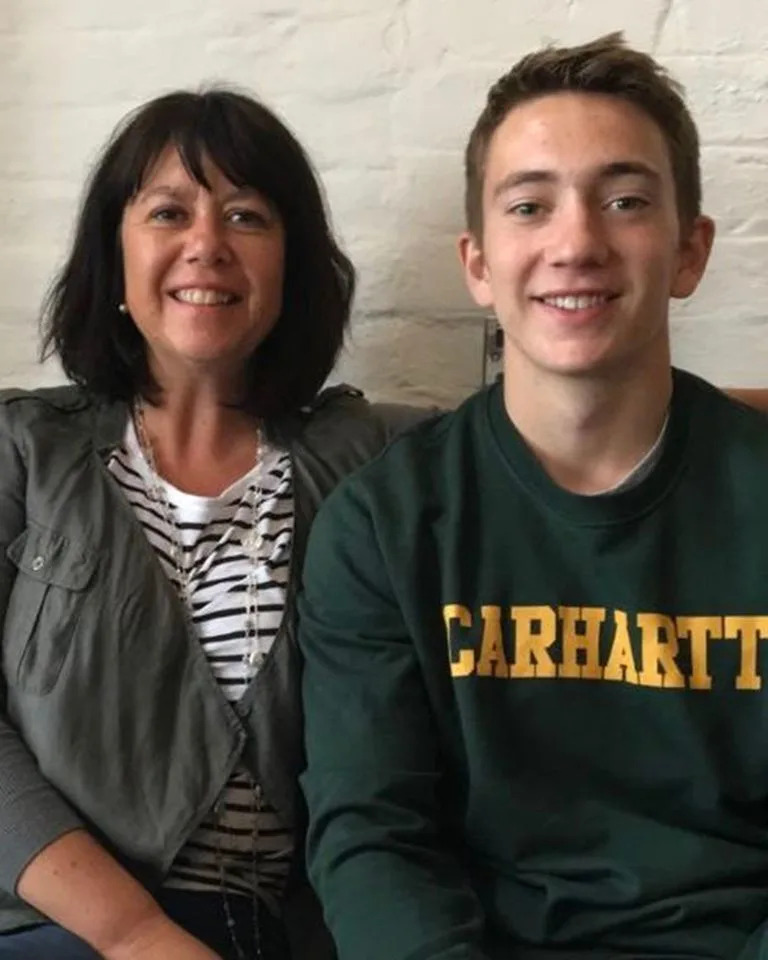 Michelle Dilger and her son Jack DilgerCredit: swns