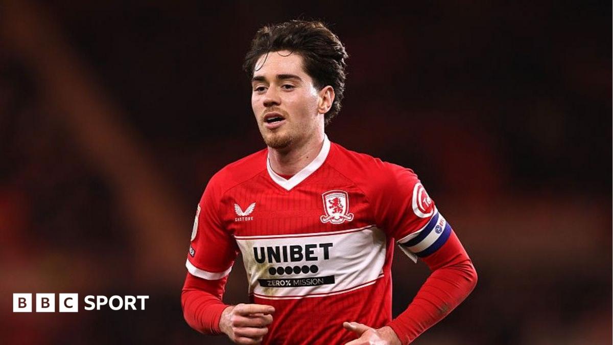 Middlesbrough midfielder Hayden Hackney