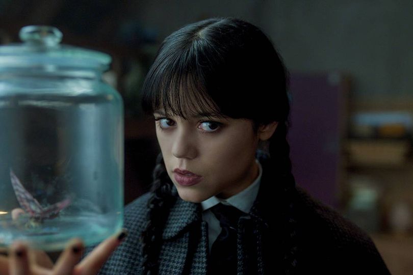 Jenna Ortega as Wednesday Addams