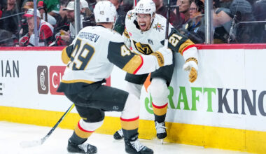 Golden Knights rally from slow start, stun Hurricanes in Game 1 Stanley Cup Final thriller