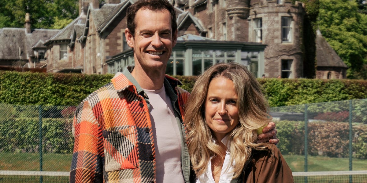 Andy and Kim Murray are embracing life after tennis: “We aren’t the same people we were in our 20s”