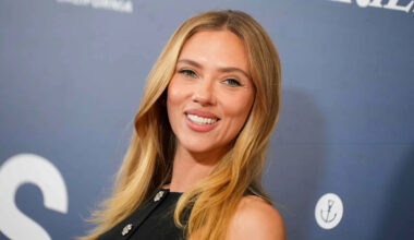 Scarlett Johansson, 41, Stuns in an Ultraviolet Swimsuit During a Makeup-Free Sunbathing Session