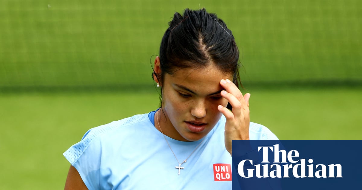 Emma Raducanu pulls out of Wimbledon after ‘niggle develops into stress fracture’ | Wimbledon 2026
