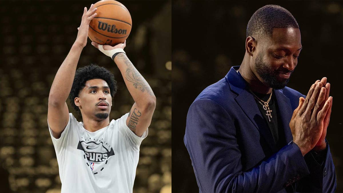 "We know that he can be a star at this level" - Dwyane Wade marvels at Dylan Harper's surprising impact early on the Spurs