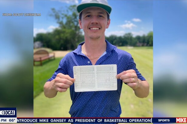 Pennsylvania golfer makes two holes-in-one in the same round, buys Mega Millions lotto tickets using numbers from his feat