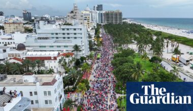 Scotsmaxxing hits Ocean Drive as Tartan Army’s World Cup party goes on | Scotland