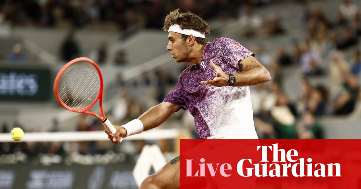 French Open 2026: Auger-Aliassime v Cobolli as quarter-finals continue – live | French Open 2026