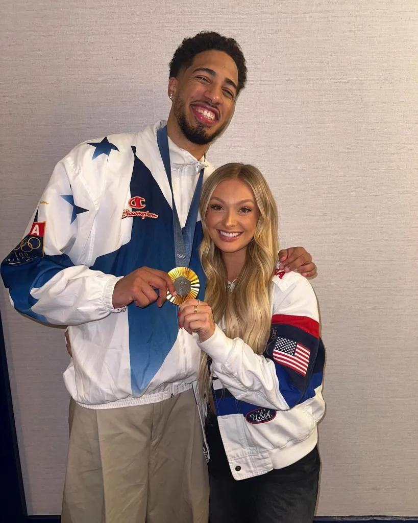 Jones and Haliburton are expected to tie the knot on Aug. 1. @jadeeejones/Instagram