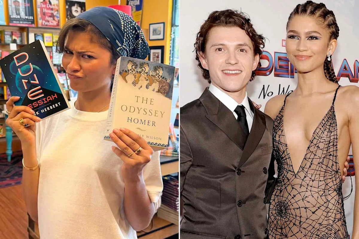 Zendaya Visits Small California Bookshop and Gives Playful Nod to Partner Tom Holland