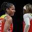 Alyssa Thomas and Kahleah Copper of the Phoenix Mercury WNBA