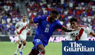 Haiti forced to change World Cup jerseys after Fifa rejects ‘political’ elements | Haiti football team